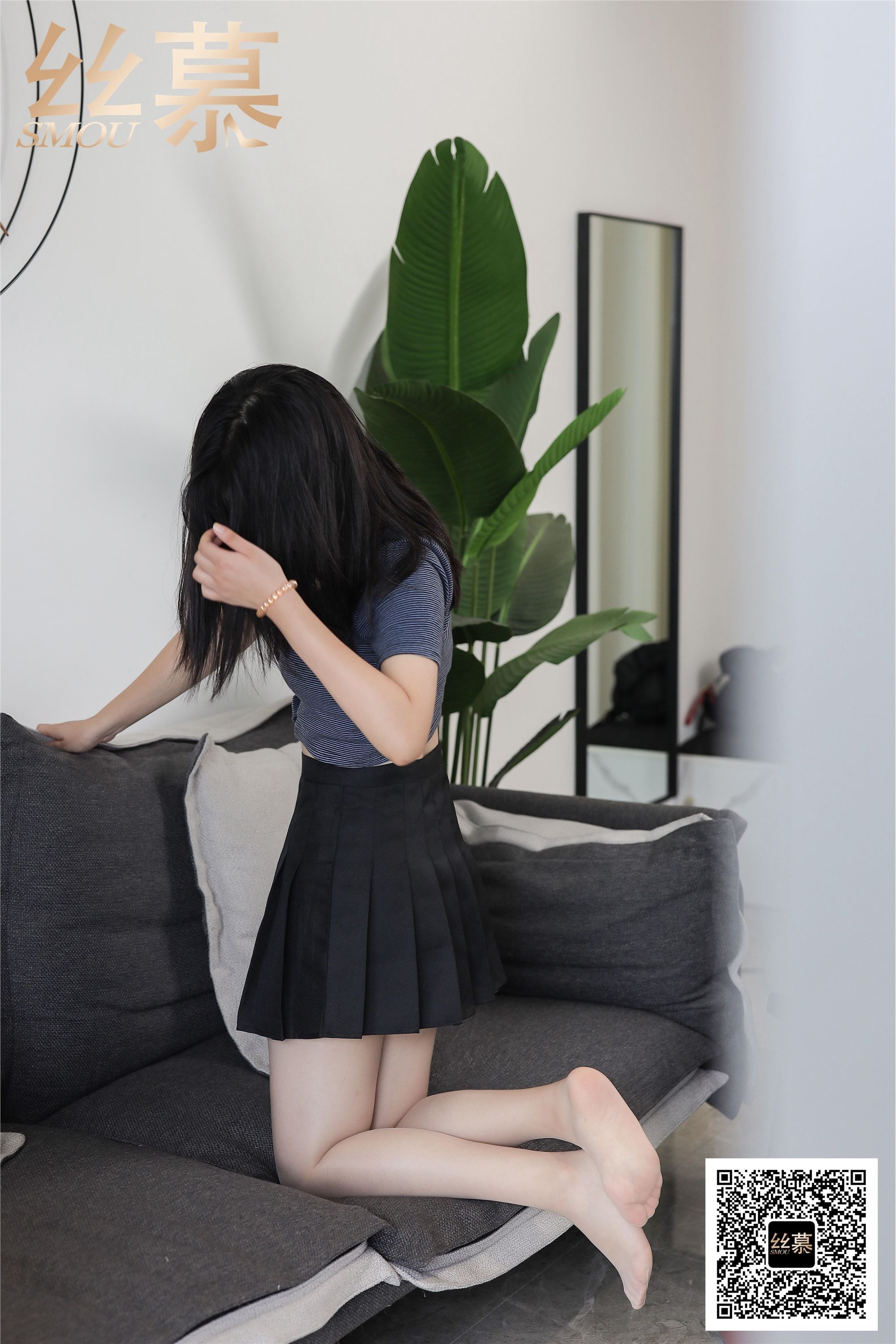 丝慕写真 特写集 TX078 学妹《百褶裙回忆》